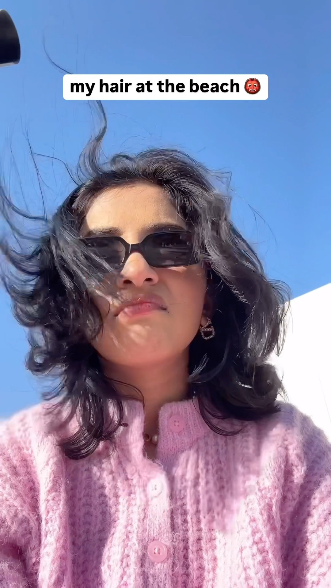 My hair at the beach ?