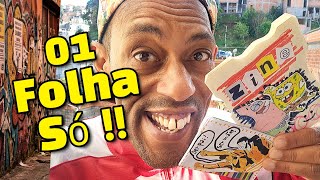 Como Fazer Fanzine Fácil e Mini Caderno DIY com 1 Folha (Modelos e Tamanhos)