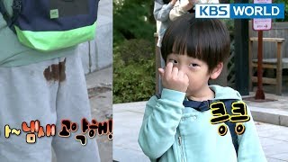 Mysterious Stain On Seoeons Is That Poo, Seoeon??? The Return Of Superman2018.01.21