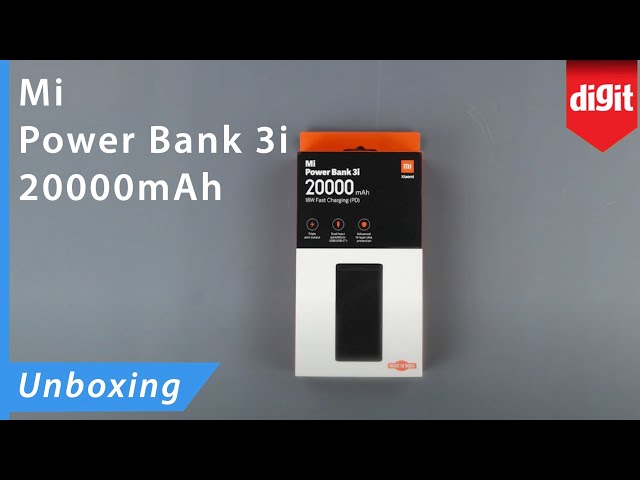 Mi Power Bank 3i 20000mAh