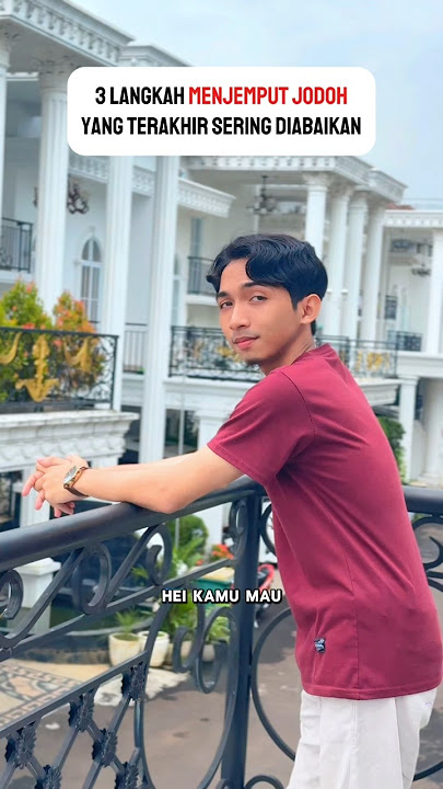 3 langkah ini bisa jadi pondasi buat menjemput jodohmu  #jodoh #pasangan #hijrah #arifradeva