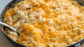 Seafood Mac and Cheese (Super Creamy)