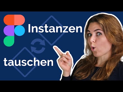 Figma Tutorial: Komponenten Instanzen tauschen (Deutsch)