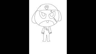 How to draw Giroro from Keroro Gunso/Sgt. Frog - 2022 RFART419 Tutorials