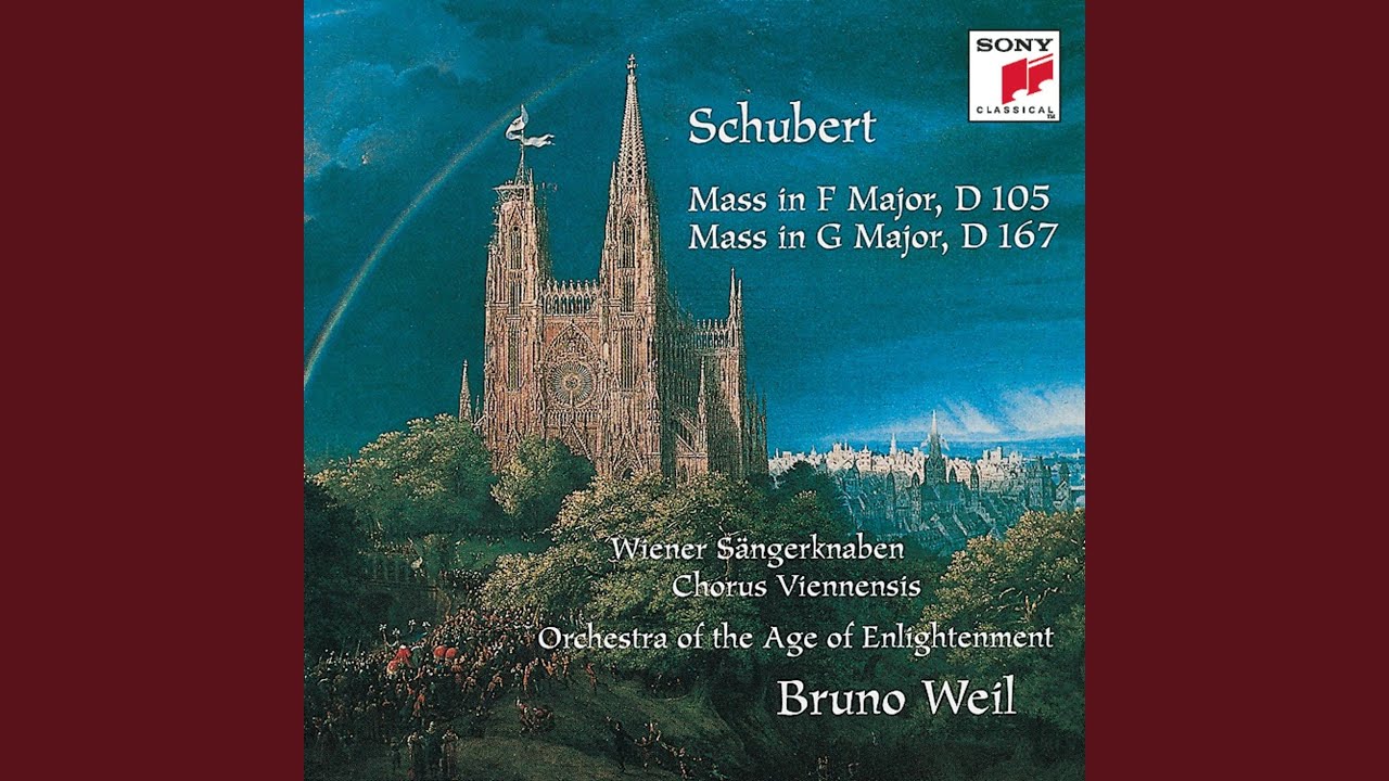 Mass in G Major for Solo Voices, Mixed Chorus, Strings and Organ, D 167 (Klosterneuburg version... bekijken op YouTube Mass in G Major for Solo Voices, Mixed Chorus, Strings and Organ, D 167 (Klosterneuburg version... bekijken op YouTube