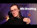 Asmr  mic brushing for easy sleep maximum relaxation