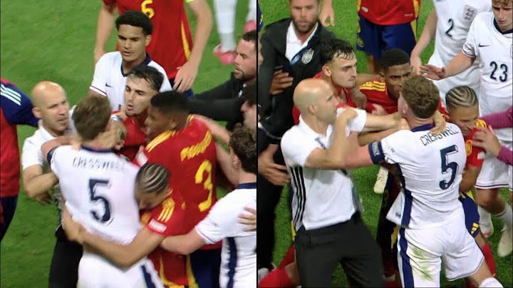 England vs Spain u21 Players Huge Fight at Full-Time 😳 | Euro 2025 U-21 Highlights