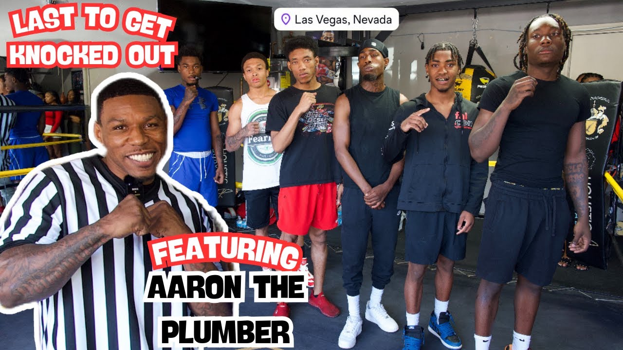 LAST TO GET KNOCKED OUT FT AARON THE PLUMBER PT 2 🥊