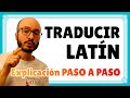 CÓMO TRADUCIR LATÍN 🏛️ PASO A PASO: análisis morfosintáctico y traducción ‹ Curso de latín desde 0