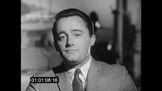 Robert Vaughn sells "The Man from U.N.C.L.E." (1963)