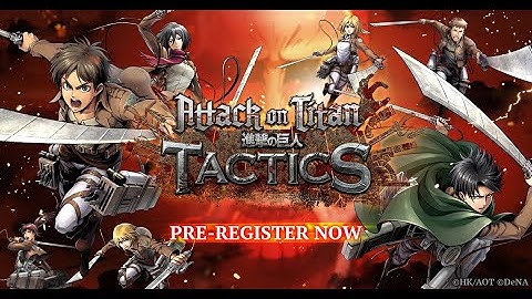 Attack on Titan TACTICS | OFFICIAL TRAILER