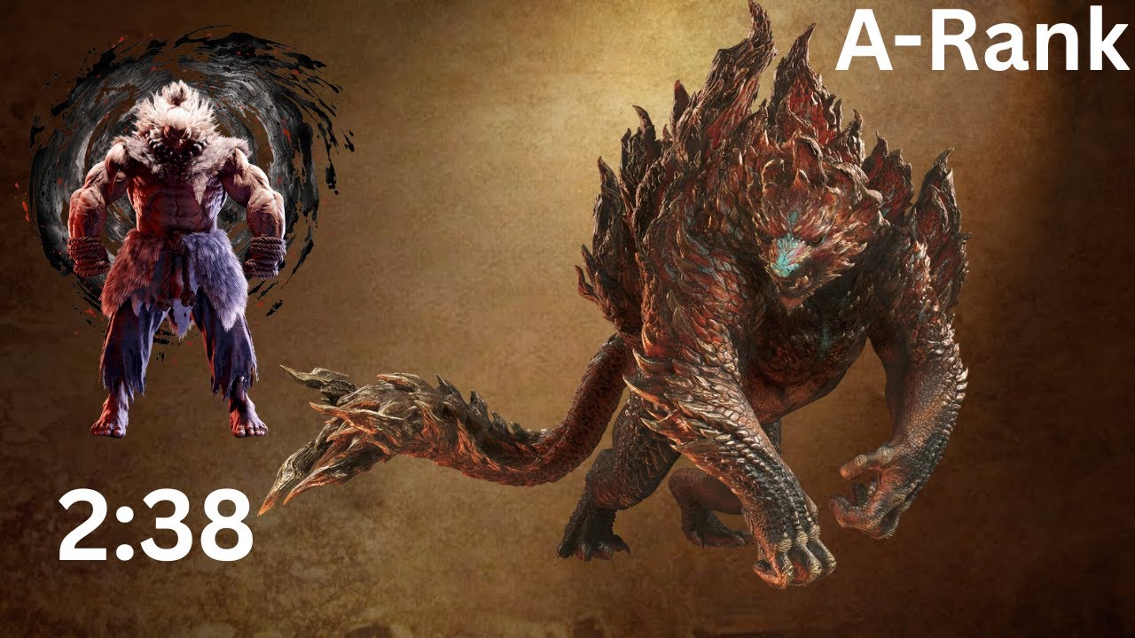【MHWilds】Arena Quest:  Akuma vs Tempered Ajarakan Solo A-Rank 