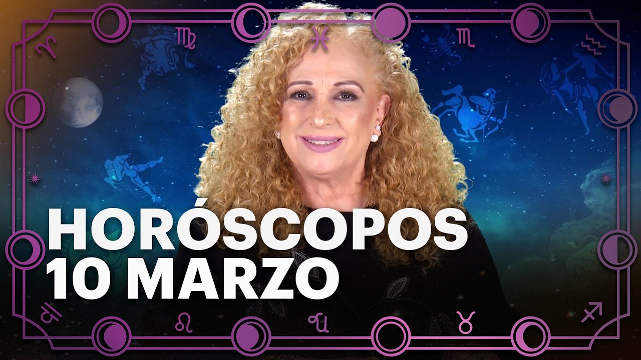 HORÓSCOPOS 10 de Marzo 2026 | Mizada Mohamed | Programa Hoy