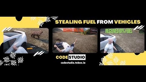 [Free] Steal Fuel From Vehicles | FiveM  | Code Studio