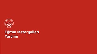 Eğitim Materyali Yardımı
