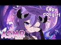 ASMR by a Sleepy Catgirl!🐱💤Soft and Relaxing💜【3DIO ASMR】 thumbnail