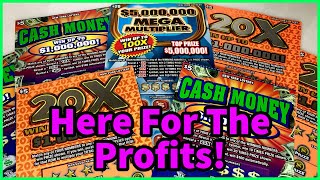 $50 Mix | $5,000,000 Mega Multiplier & New 20X | New York Lottery Scratch Off Tickets