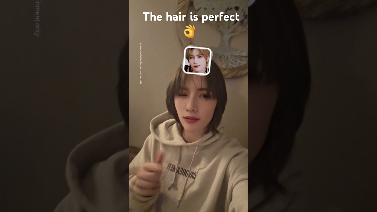 She looks just like beomgyu with filter.  