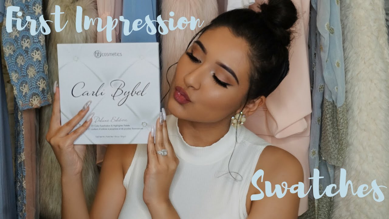 CARLI BYBEL DELUXE EDITION PALETTE: FIRST IMPRESSION + SWATCHES | Dania Marie