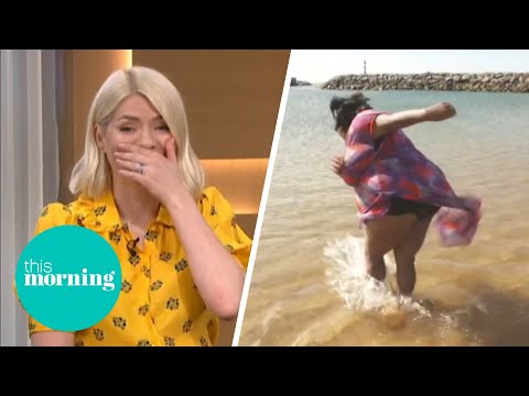 Alison Hammond Nearly Falls in the Sea in Madeira | This Morning