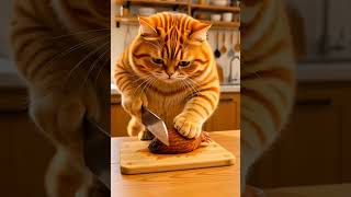 cat ai short video.cat funny video