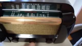 RCA 66X1 (1946) Six Tube Radio Clean & Working