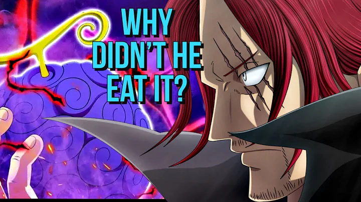 Why Shank's didn't Eat Gum Gum Fruit! Shanks Reveals why he Stole Luffy's Devil Fruit!