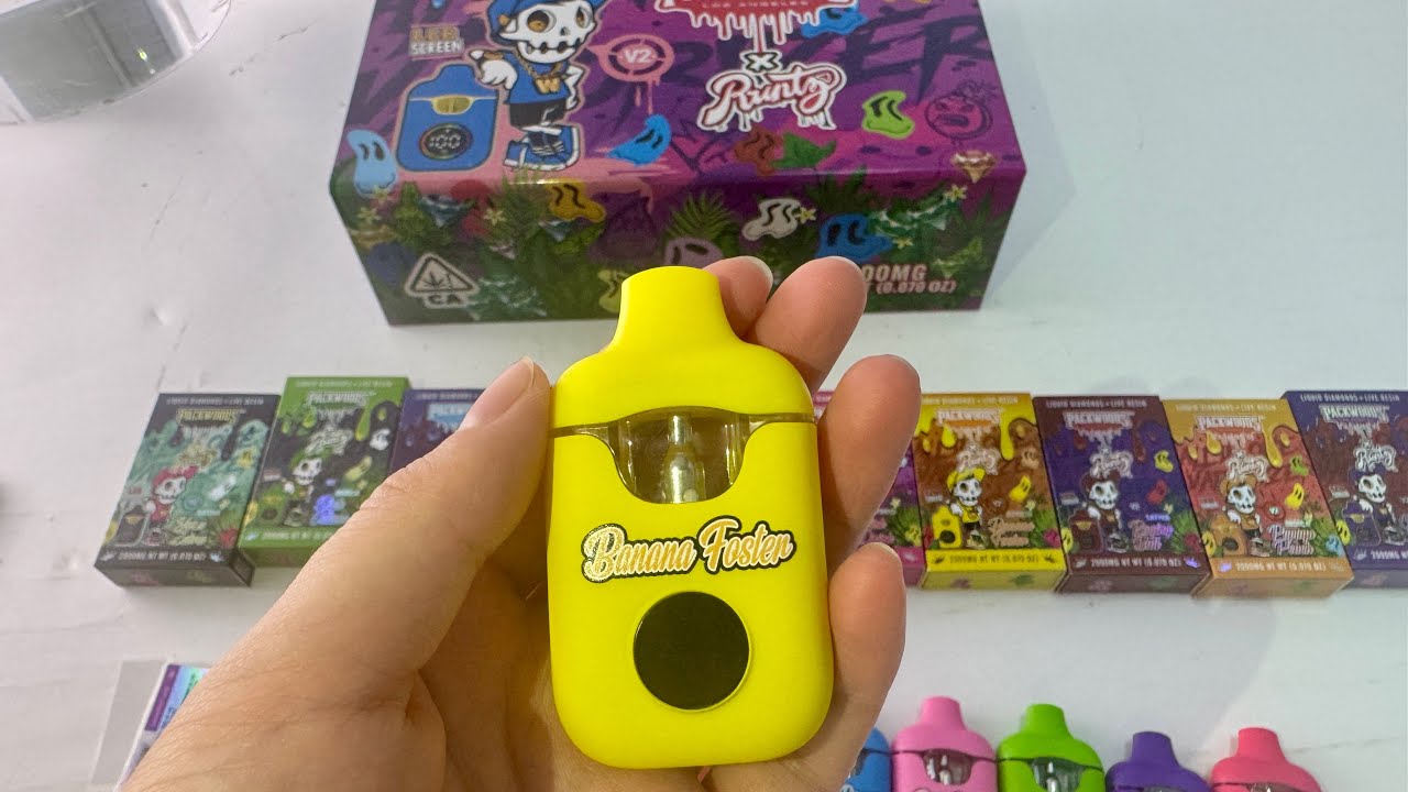 packwoods x runtz 2ml disposable vape pen Dragon Monster 2000 Puffs Vape main image 1