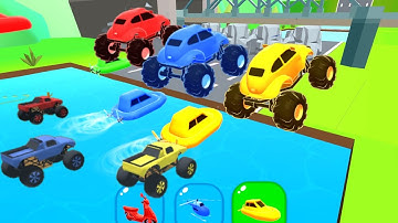 shape Shifting Gameplay|| shape Shifting Android||new ios game |✓🚜🛵🚕🛵🎮