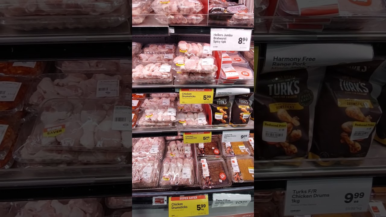 Food prices. New World, New Zealand 🇳🇿