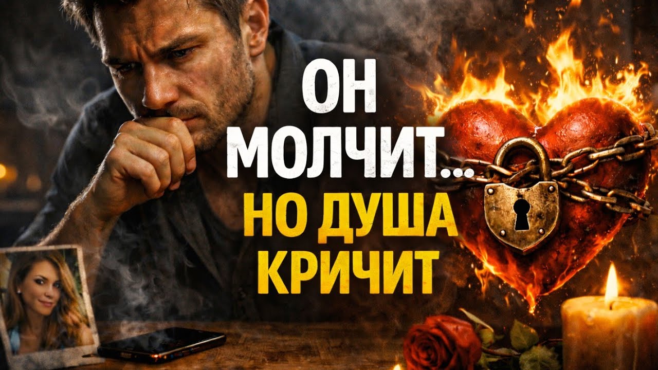 Он молчит...но душа кричит. Чувства, которые он скрывает.