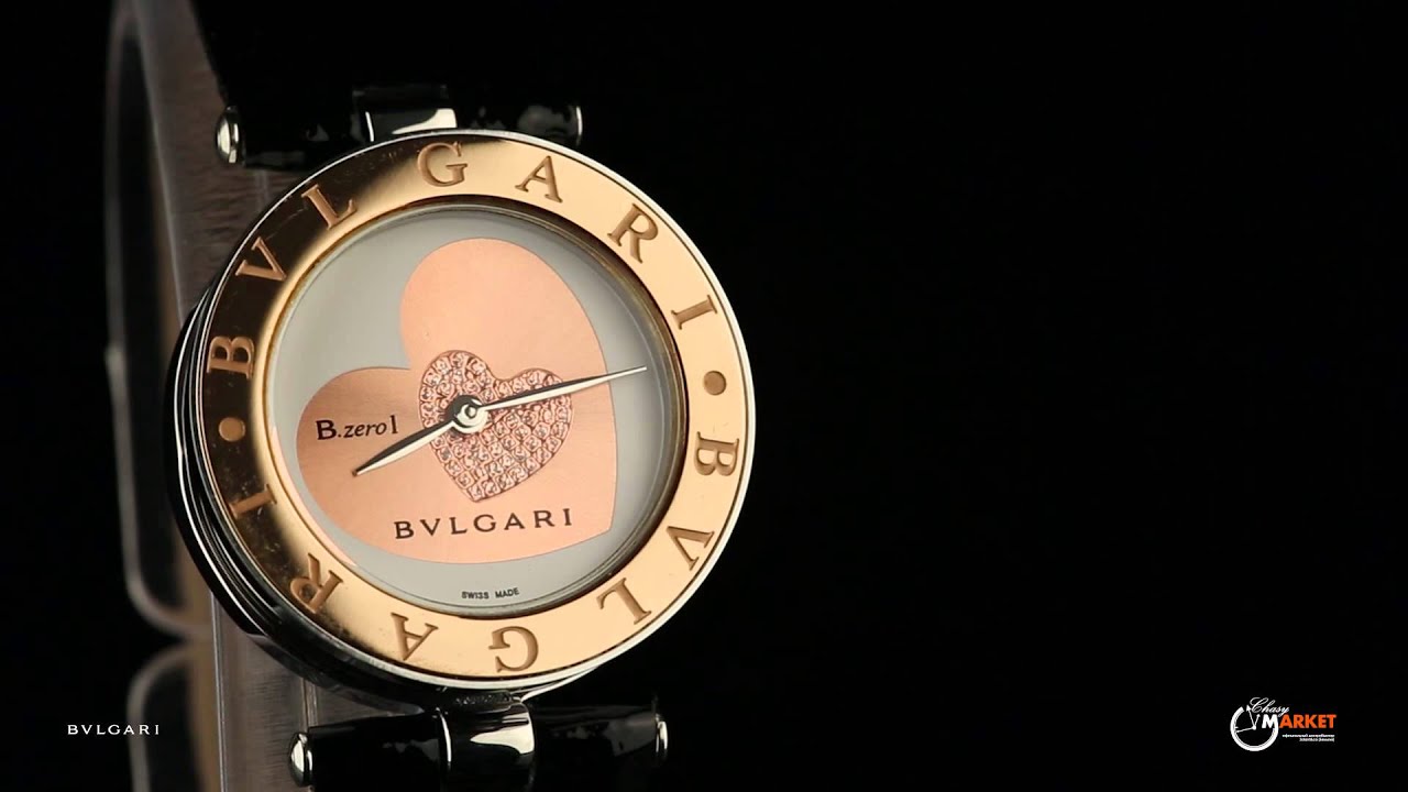bvlgari b zero1 watch gold
