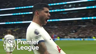 Cristian Romero gives Tottenham 2-1 lead against Crystal Palace | Premier League | NBC Sports