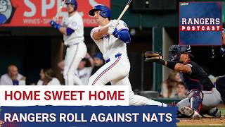 RANGERS POSTCAST The Rangers returned home and BEAT the Nationals to move into the 3rd WC spot