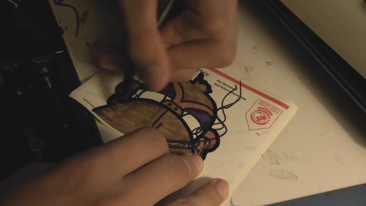 Drawing Graffiti Slaps  2