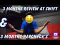 🔴3 Month Paycheck | 3 Month REVIEW Swift Transportation | Rookie Trucking Life