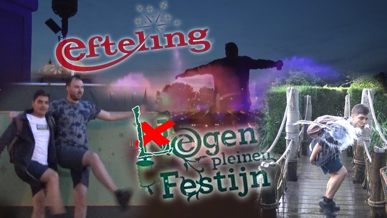 EFTELING VLOG - LEGEN PLEINEN FESTIJN! | ZEIKNAT IN HET DOOLHOF! | EINDE MONSIEUR CANNIBALE!