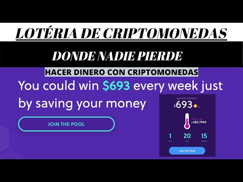 Lotería de Criptomonedas donde NADIE PIERDE: Hacer dinero con criptmonedas