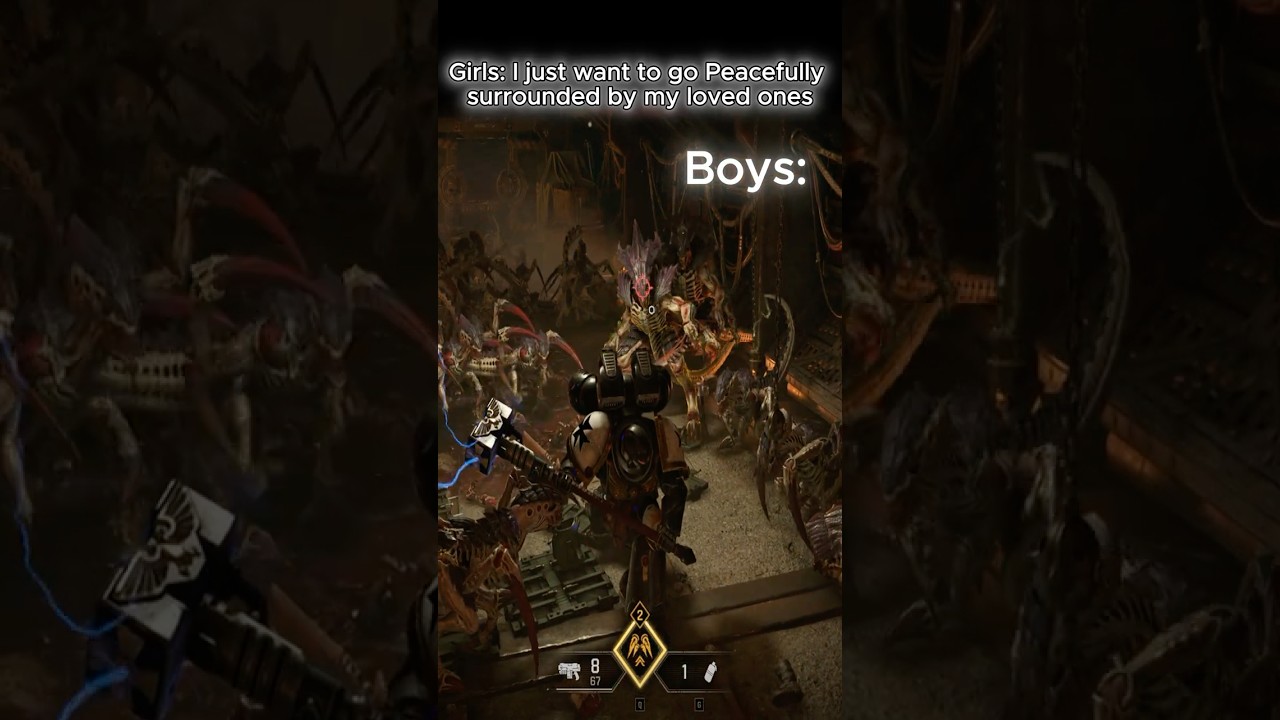 This Goes Hard! Watch till the END | 40k Space Marine 2 #spacemarine2 #warhammer40k #meme
