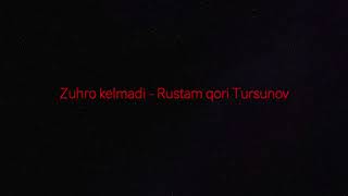 RUSTAM QORI TURSUNOV