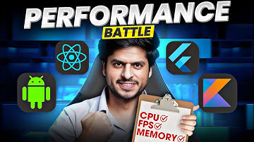 Flutter vs ReactNative vs KMP: The TRUTH About Performance!