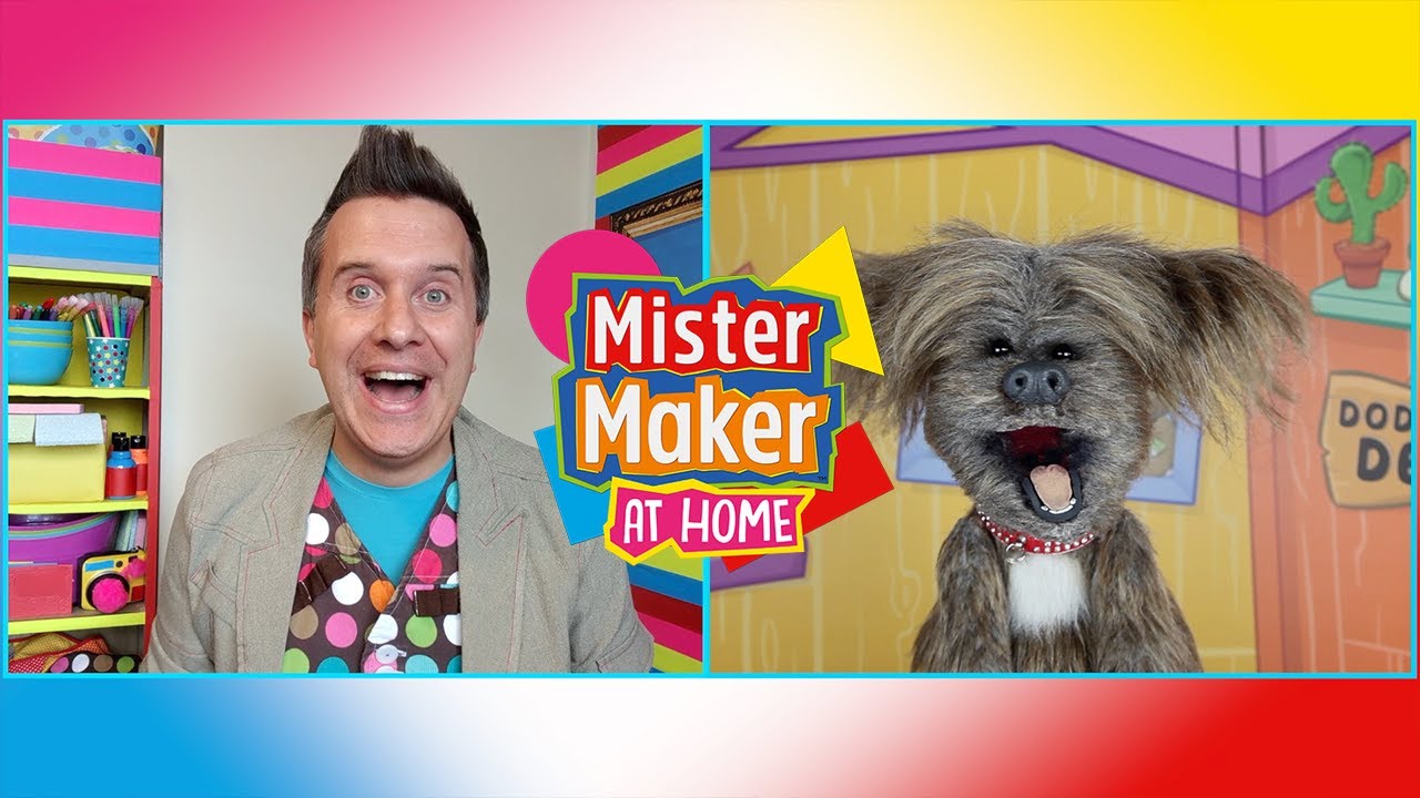 Dodge T. Dog! - Mister Maker at Home 🏠 Series 1, Episode 1 🎨