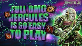 FULL DAMAGE HERC JUNGLE IS SO EASY | HERCULES SMITE 2 GAMPLAY | HERCULES JUNGLE
