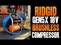 RIDGID Gen5X 18v Brushless Cordless Air Compressor - R0230