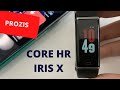 Bracelet connecté pour iPhone : PROZIS CORE HR IRIS X : Calcul des pas, calories , rythme cardiaque.