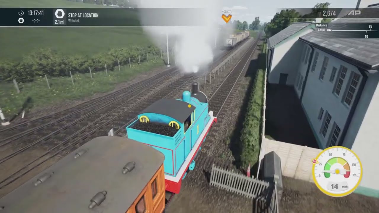 Thomas the tank engine train sim 5  the hunt for the missing  gifts 