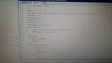 Matlab/find the roots