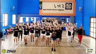 DJ NAINOWALE NE | Zumba | Dance | Bollywood dance | Tiktok | Viral | ZIN IRA KEDIRI