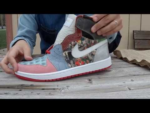 NIKE AIR JORDAN 1 x THE SHOE SURGEON - YouTube