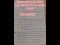 2015 -16 🏅Most important Question paper #class12chemistry #chemistrypage #education #practicepaper